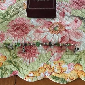 EK golf charm bracelet